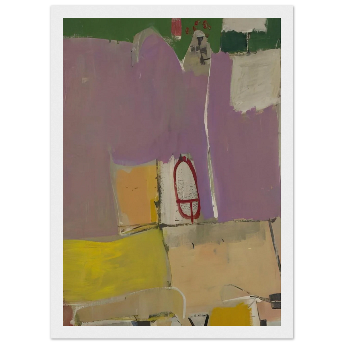 Albuquerque #4 Framed Poster | Richard Diebenkorn Framed Prints Wall Art | Richard Diebenkorn Shop