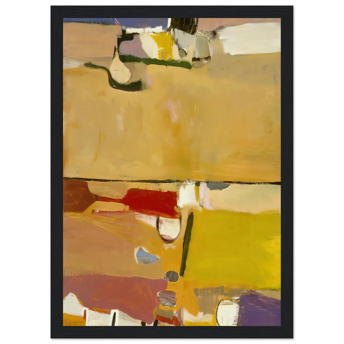 A Day at the Races Framed Poster | Richard Diebenkorn Framed Prints Wall Art | Richard Diebenkorn Shop