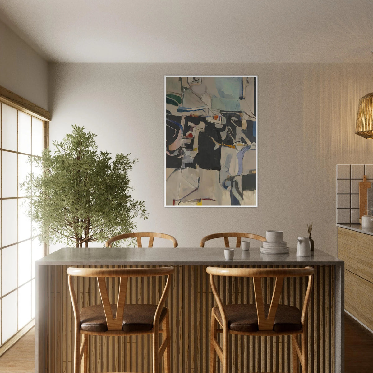 Urbana #6 Framed Poster | Richard Diebenkorn Framed Prints Wall Art | Richard Diebenkorn Shop