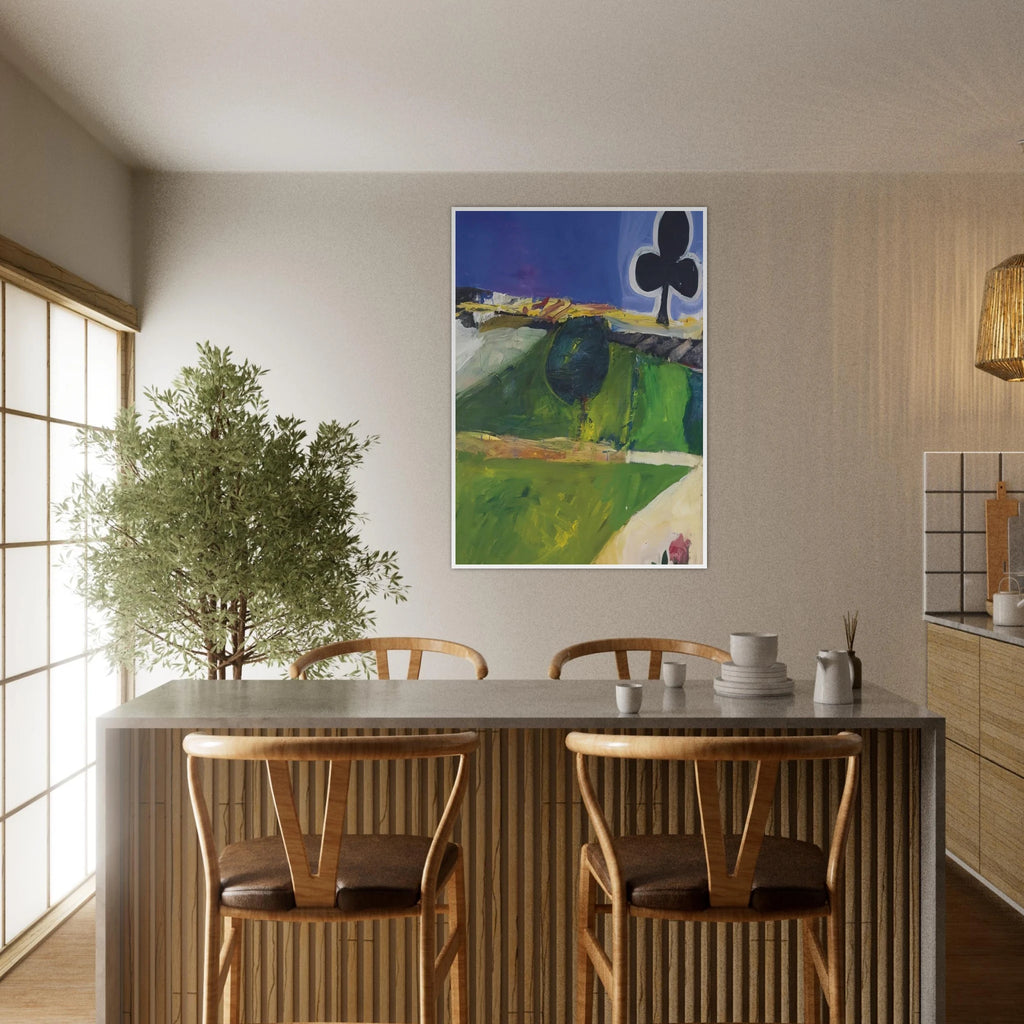 Landscape with Figure Framed Poster | Richard Diebenkorn Framed Prints Wall Art | Richard Diebenkorn Shop