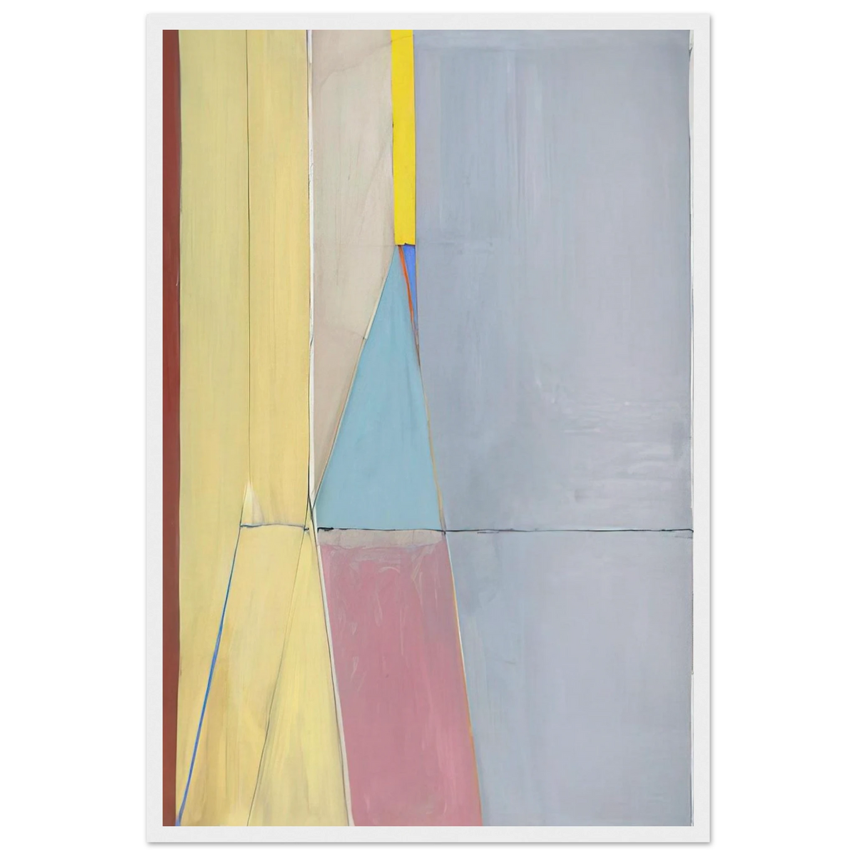 Ocean Park #21 Framed Poster | Richard Diebenkorn Framed Prints Wall Art | Richard Diebenkorn Shop