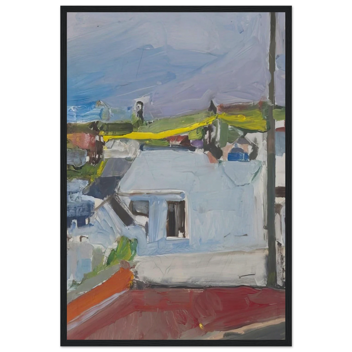 Chabot Valley Framed Poster | Richard Diebenkorn Framed Prints Wall Art | Richard Diebenkorn Shop