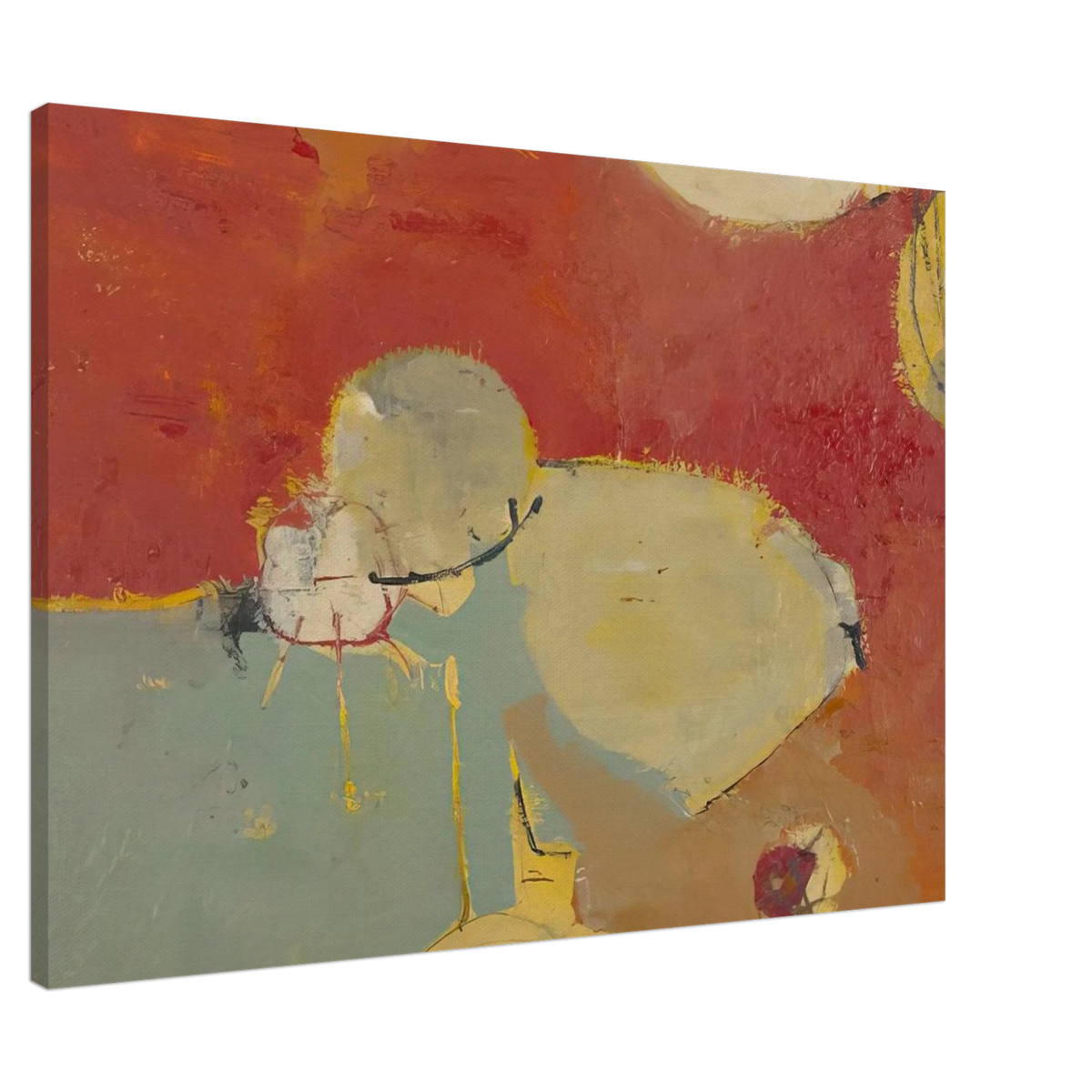 Untitled #2 Sausalito Canvas | Richard Diebenkorn Canvas | Richard Diebenkorn Shop
