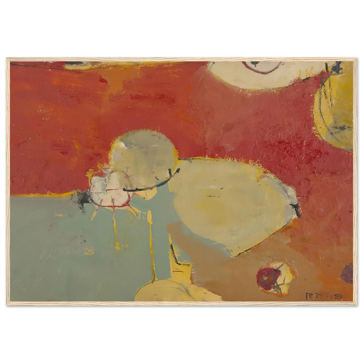 Untitled #2 Sausalito Framed Poster | Richard Diebenkorn Framed Prints Wall Art | Richard Diebenkorn Shop