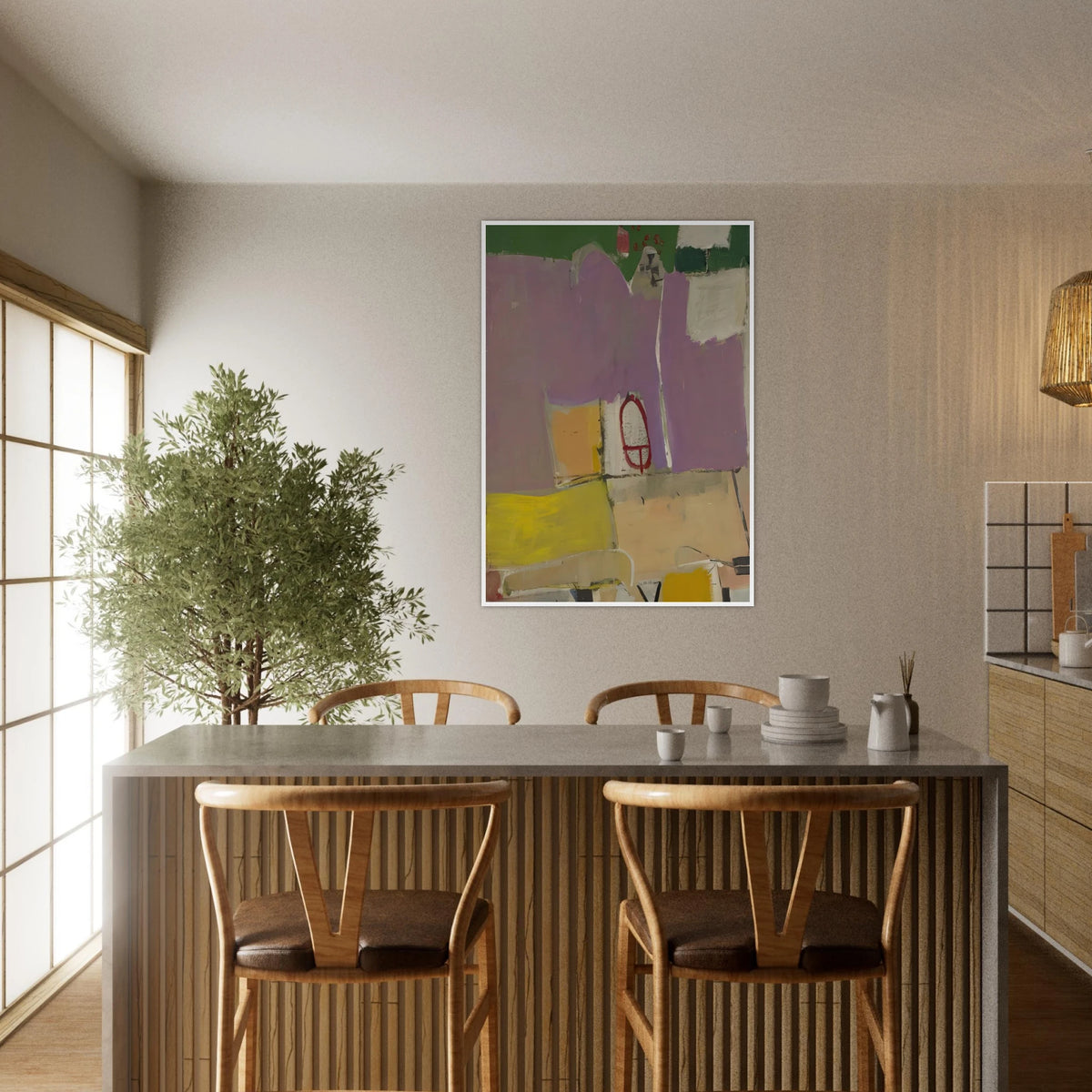 Albuquerque #4 Framed Poster | Richard Diebenkorn Framed Prints Wall Art | Richard Diebenkorn Shop