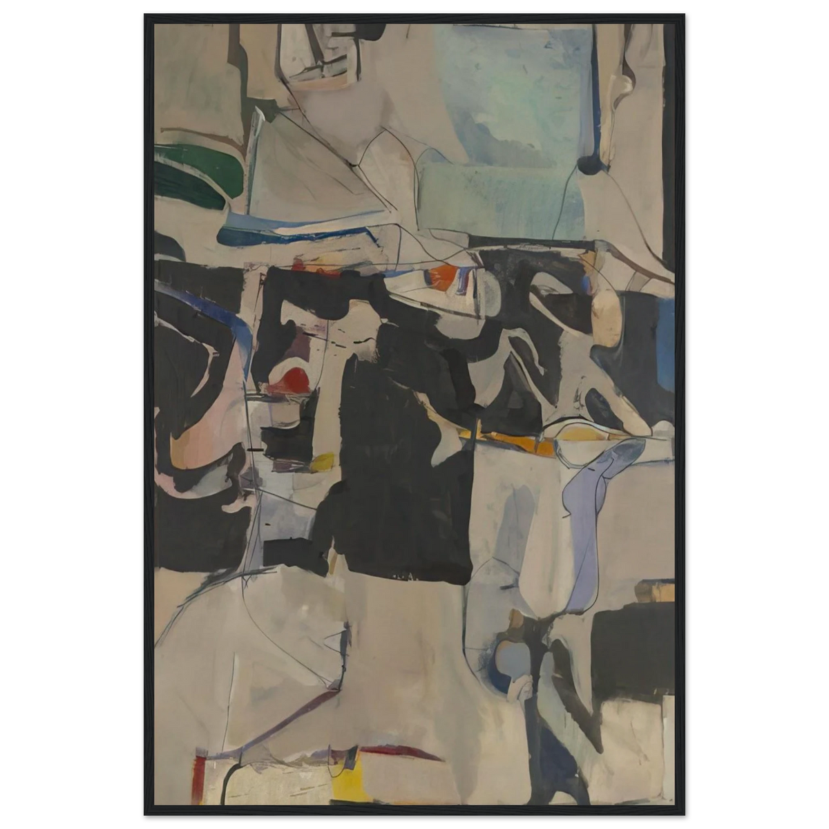 Urbana #6 Framed Poster | Richard Diebenkorn Framed Prints Wall Art | Richard Diebenkorn Shop
