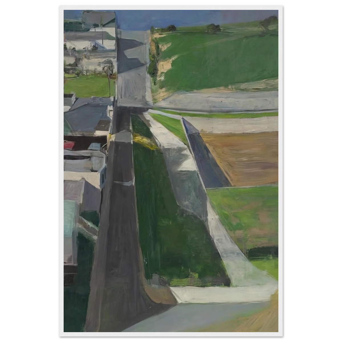 Cityscape I Framed Poster | Richard Diebenkorn Framed Prints Wall Art | Richard Diebenkorn Shop