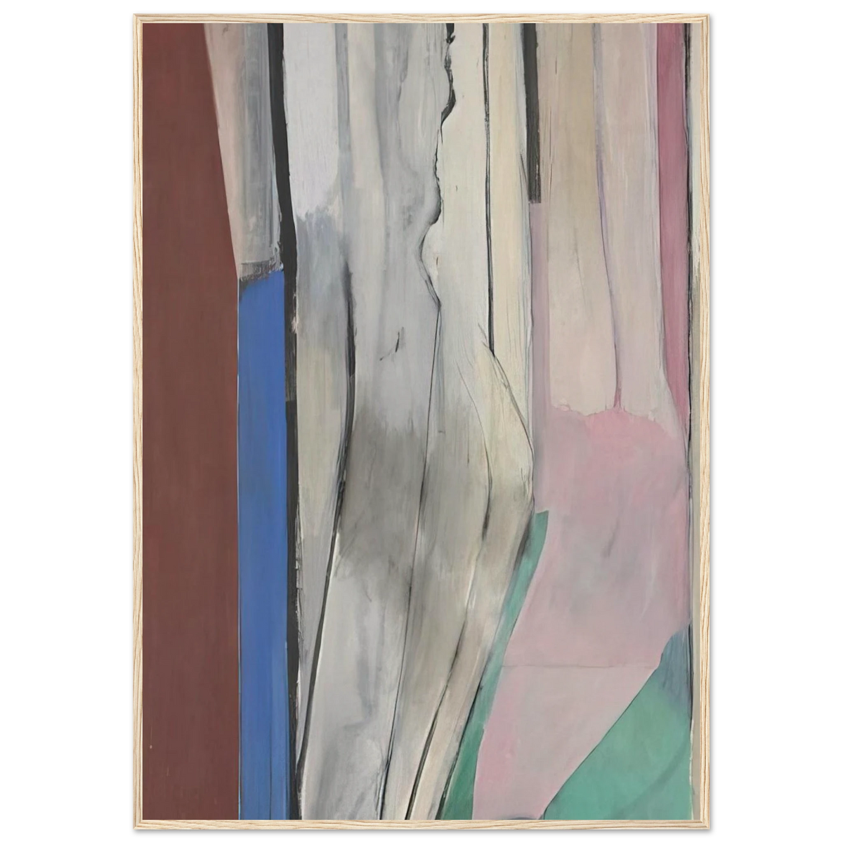 Ocean Park #6 Framed Poster | Richard Diebenkorn Framed Prints Wall Art | Richard Diebenkorn Shop
