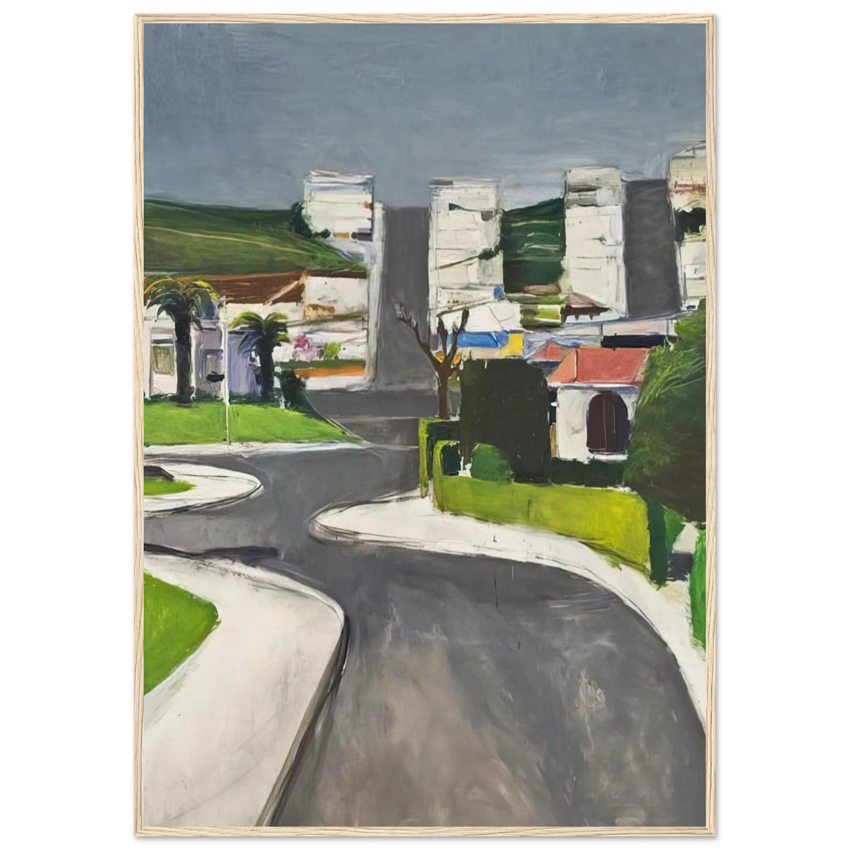 Ingleside Framed Poster | Richard Diebenkorn Framed Prints Wall Art | Richard Diebenkorn Shop