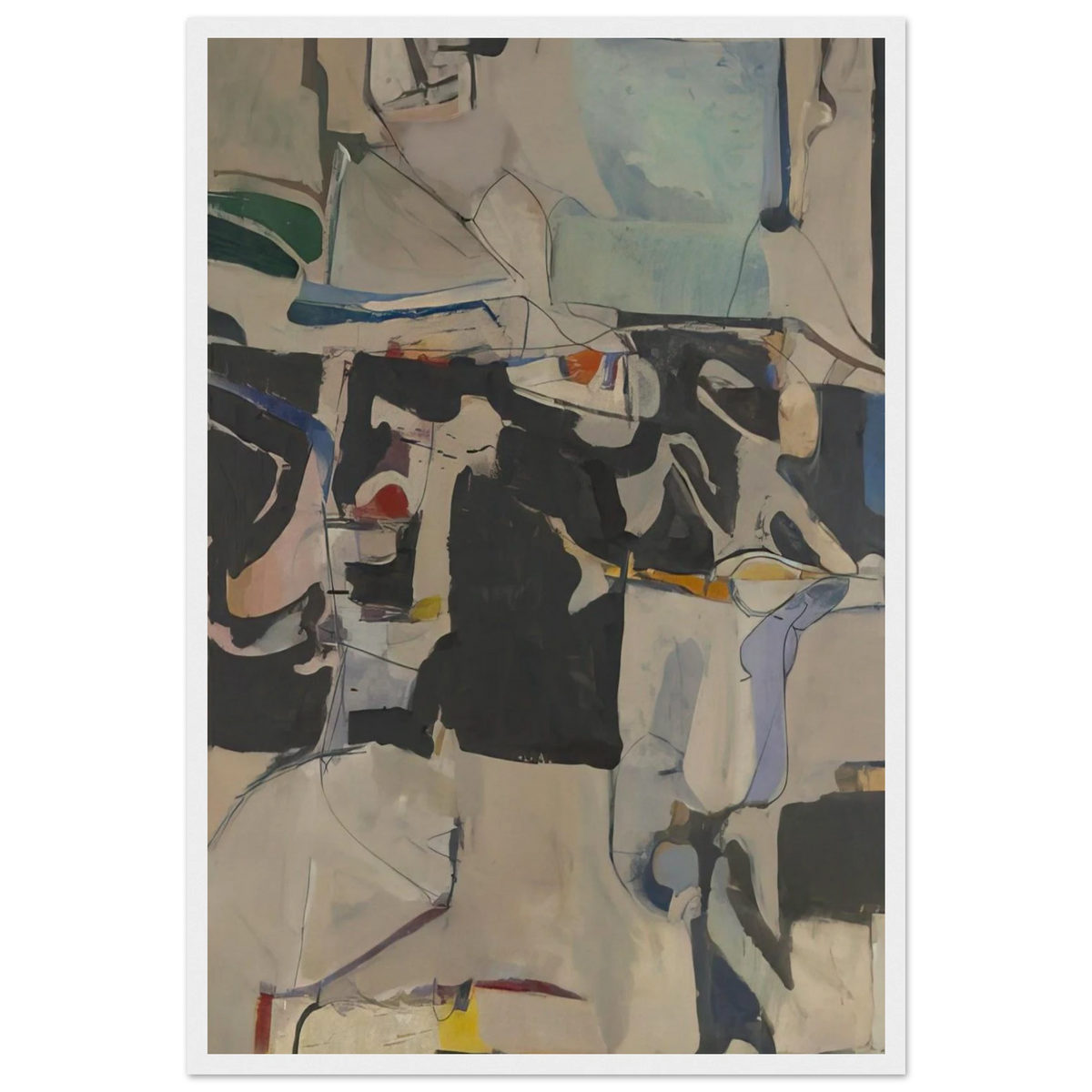 Urbana #6 Framed Poster | Richard Diebenkorn Framed Prints Wall Art | Richard Diebenkorn Shop