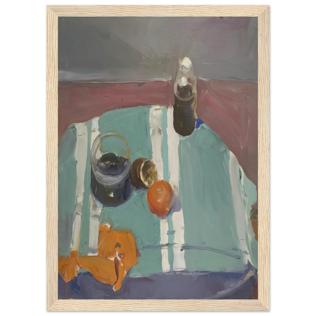 Still Life with Orange Peel Framed Poster | Richard Diebenkorn Framed Prints Wall Art | Richard Diebenkorn Shop