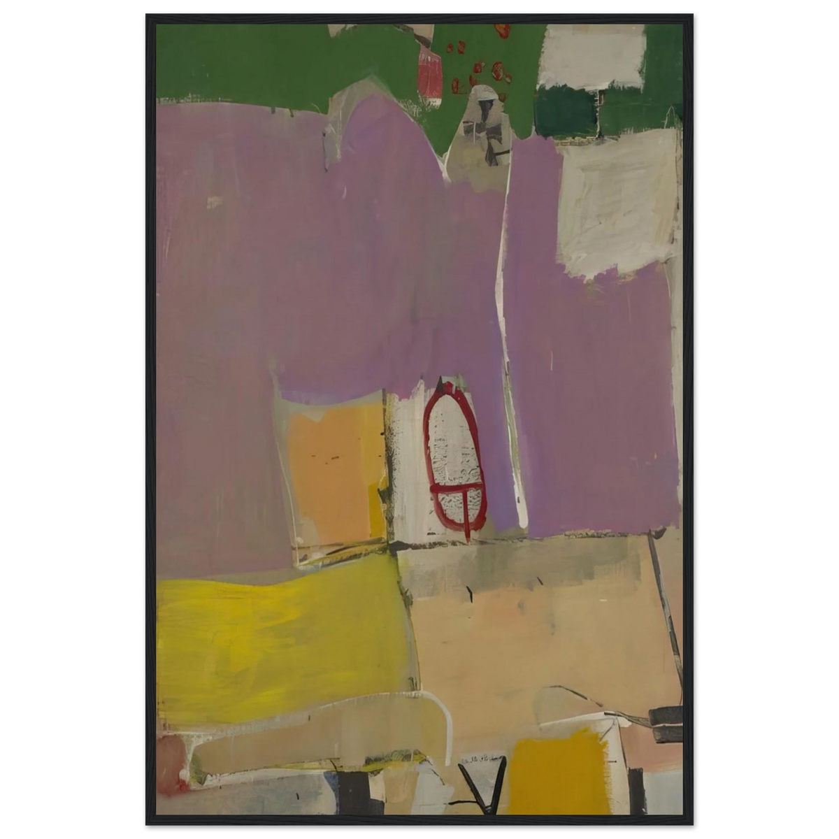 Albuquerque #4 Framed Poster | Richard Diebenkorn Framed Prints Wall Art | Richard Diebenkorn Shop