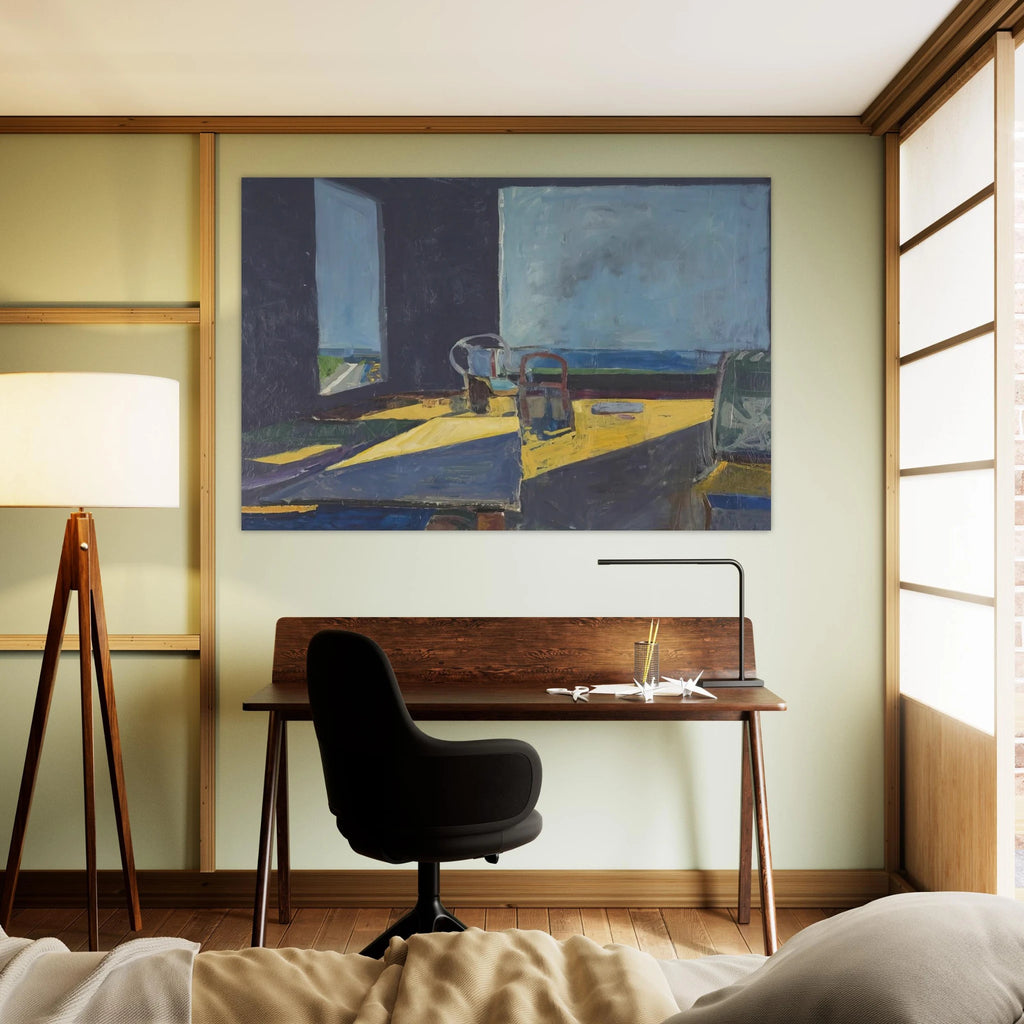Interior with View of the Ocean Poster | Richard Diebenkorn Poster | Richard Diebenkorn Shop