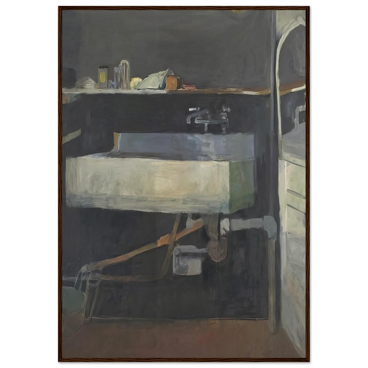 Corner of Studio – Sink Framed Poster | Richard Diebenkorn Framed Prints Wall Art | Richard Diebenkorn Shop