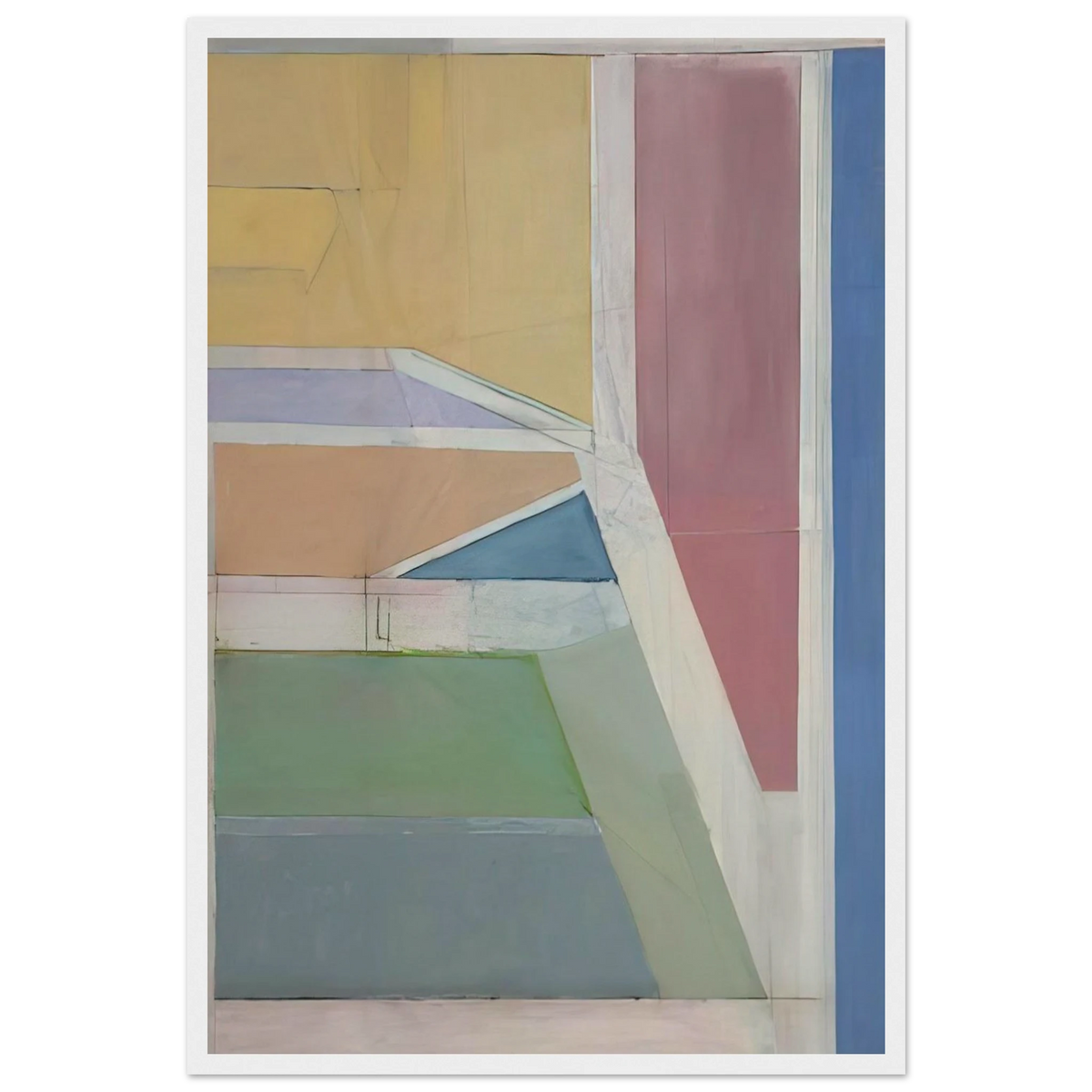 Ocean Park #27 Framed Poster | Richard Diebenkorn Framed Prints Wall Art | Richard Diebenkorn Shop