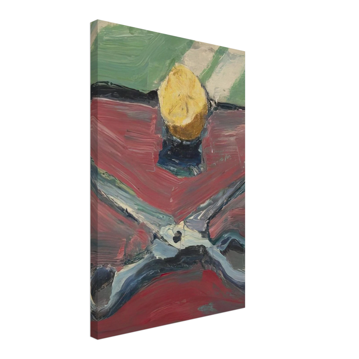 Scissors and Lemon, II Canvas | Richard Diebenkorn Canvas | Richard Diebenkorn Shop