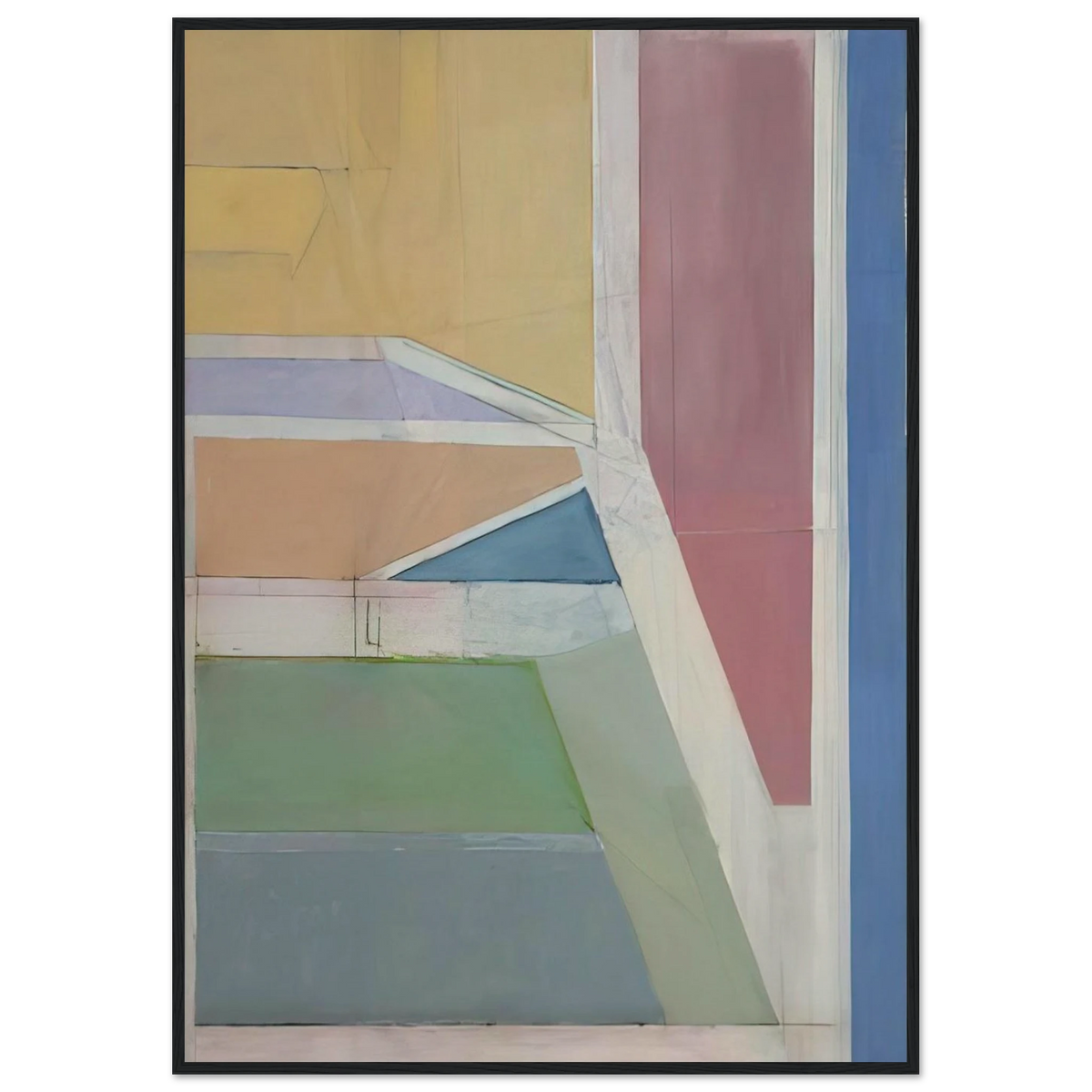 Ocean Park #27 Framed Poster | Richard Diebenkorn Framed Prints Wall Art | Richard Diebenkorn Shop