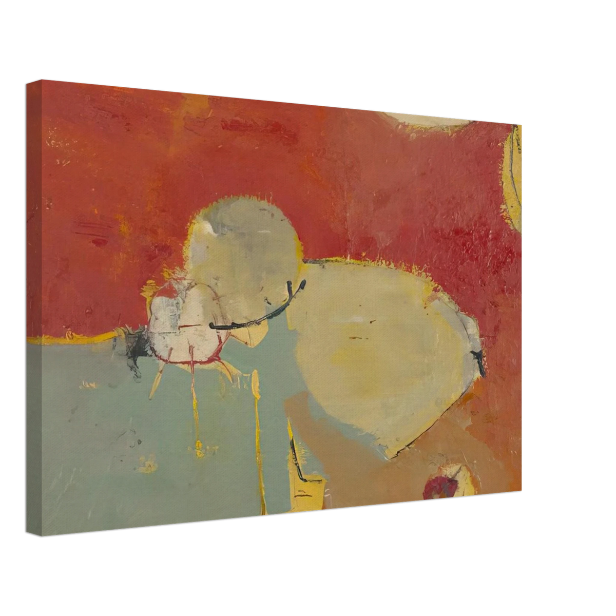 Untitled #2 Sausalito Canvas | Richard Diebenkorn Canvas | Richard Diebenkorn Shop