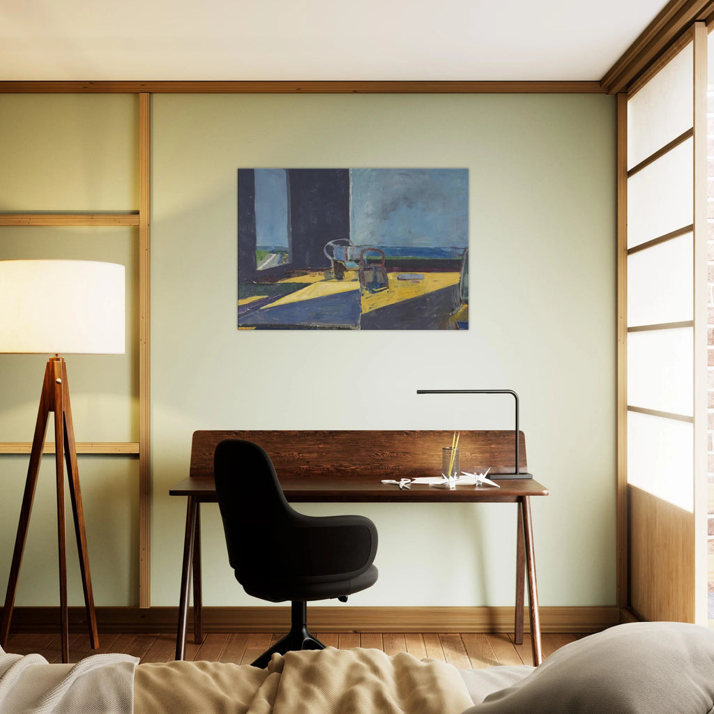 Interior with View of the Ocean Canvas | Richard Diebenkorn Canvas | Richard Diebenkorn Shop