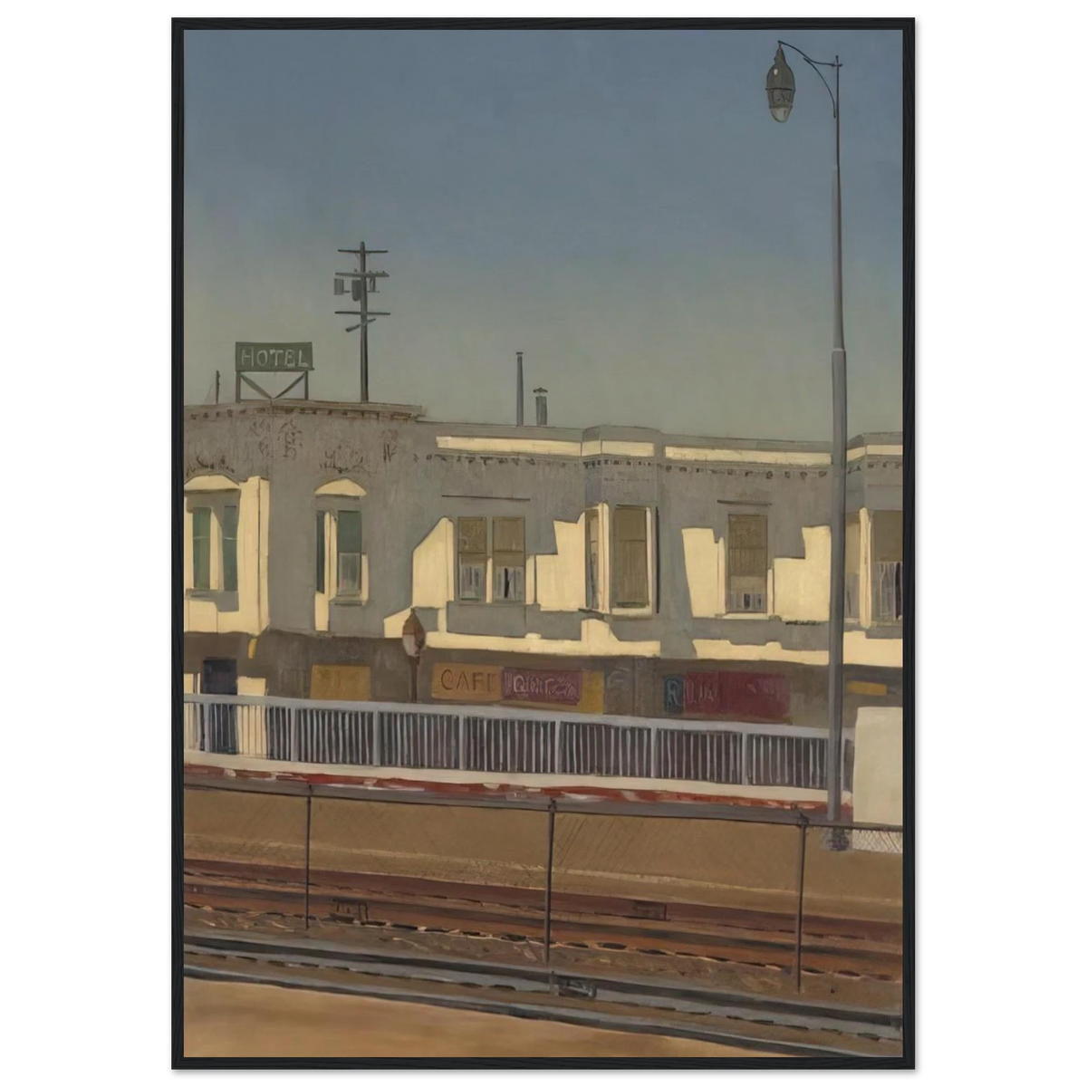 Palo Alto Circle Framed Poster | Richard Diebenkorn Framed Prints Wall Art | Richard Diebenkorn Shop