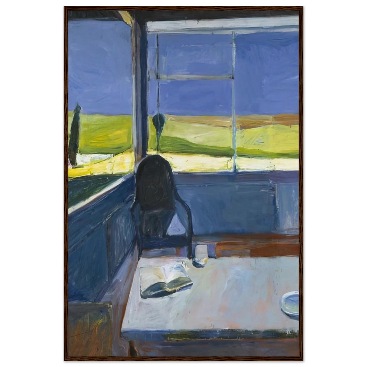 Interior with Book Framed Poster | Richard Diebenkorn Framed Prints Wall Art | Richard Diebenkorn Shop