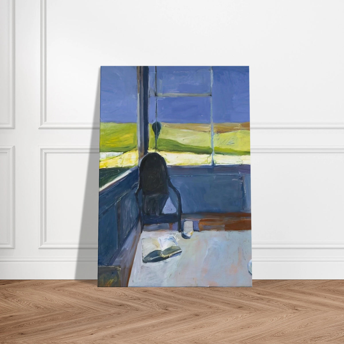 Interior with Book Canvas | Richard Diebenkorn Canvas | Richard Diebenkorn Shop
