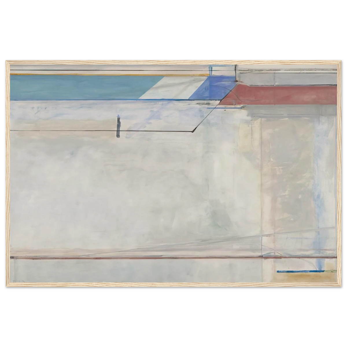 Ocean Park #63 Framed Poster | Richard Diebenkorn Framed Prints Wall Art | Richard Diebenkorn Shop