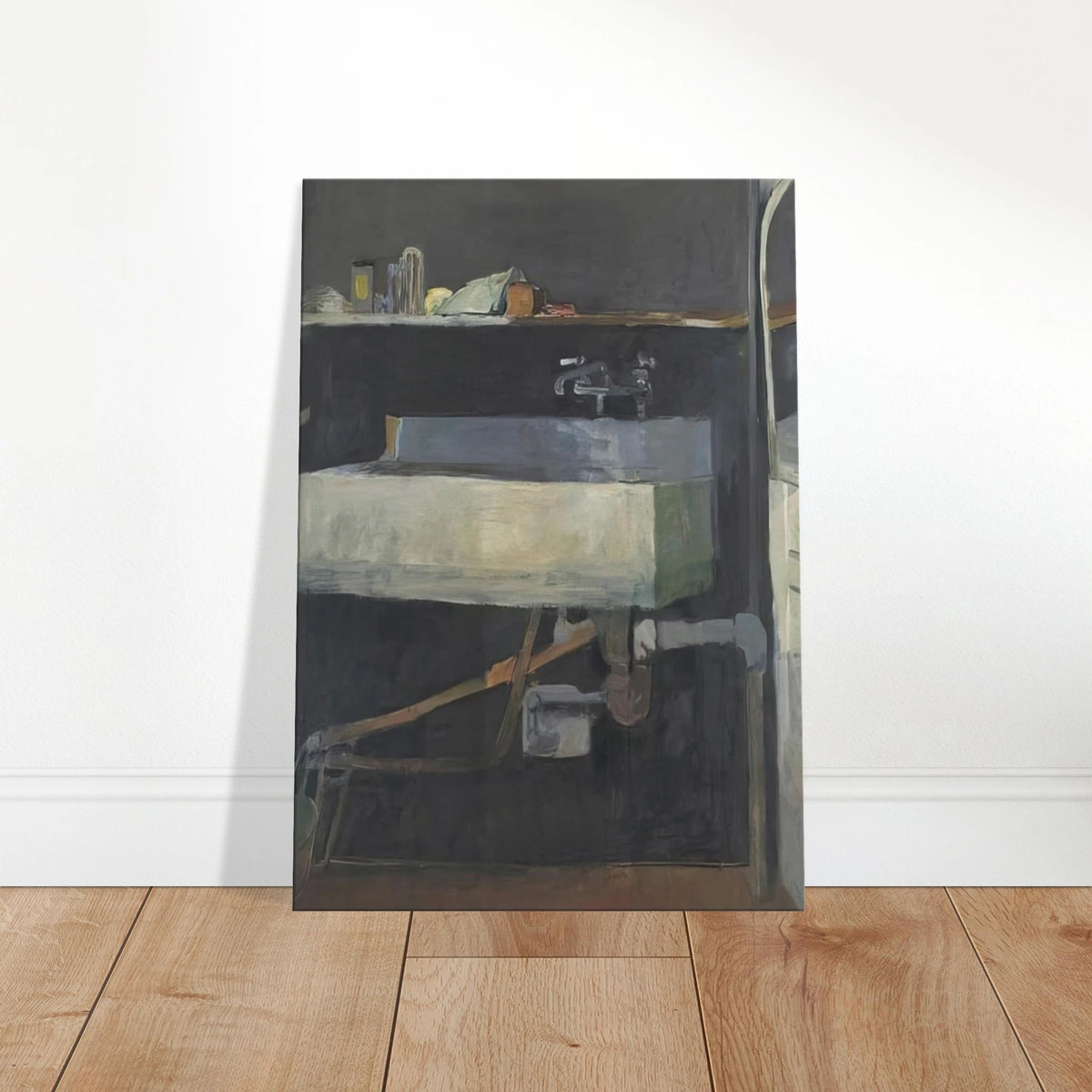 Corner of Studio – Sink Canvas | Richard Diebenkorn Canvas | Richard Diebenkorn Shop