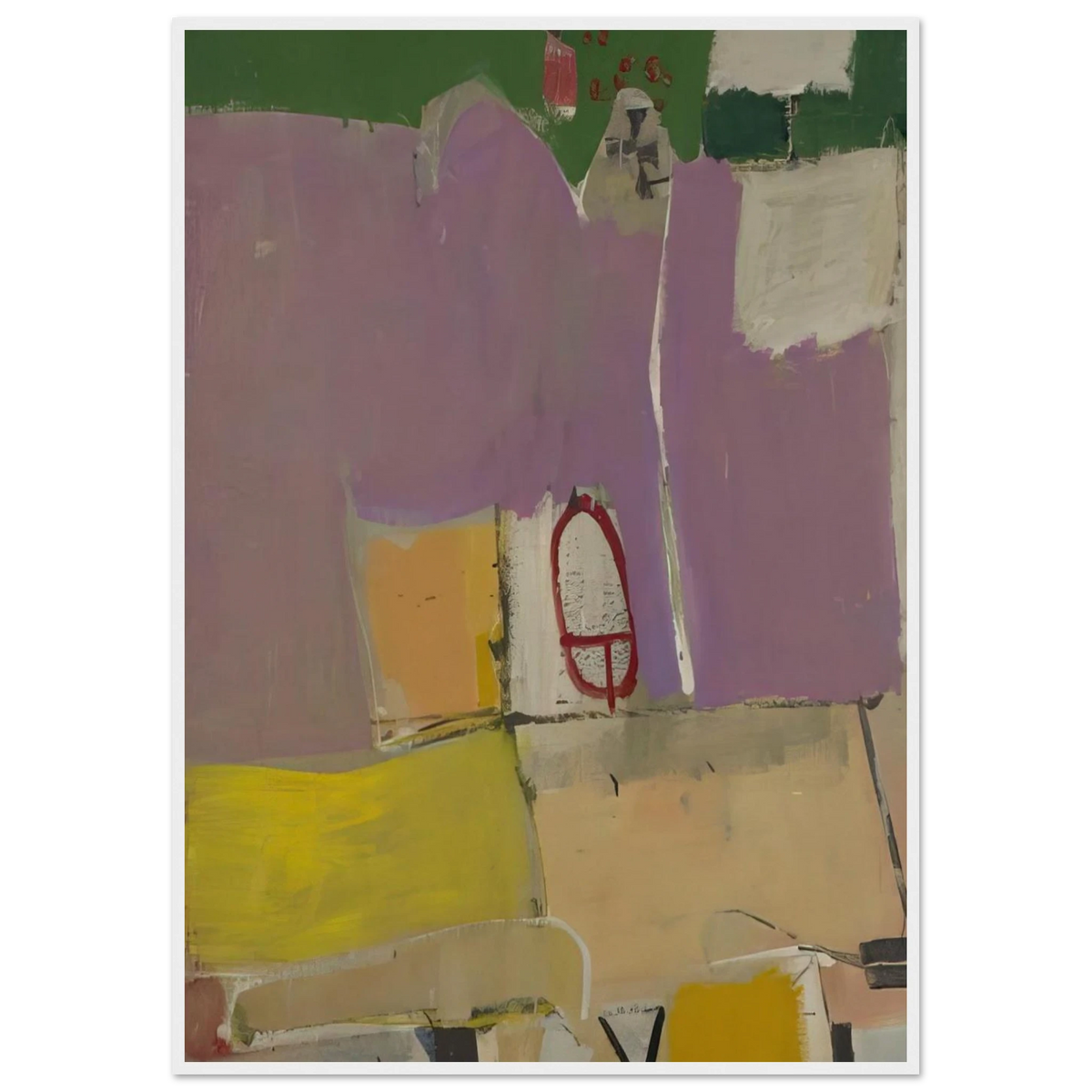 Albuquerque #4 Framed Poster | Richard Diebenkorn Framed Prints Wall Art | Richard Diebenkorn Shop