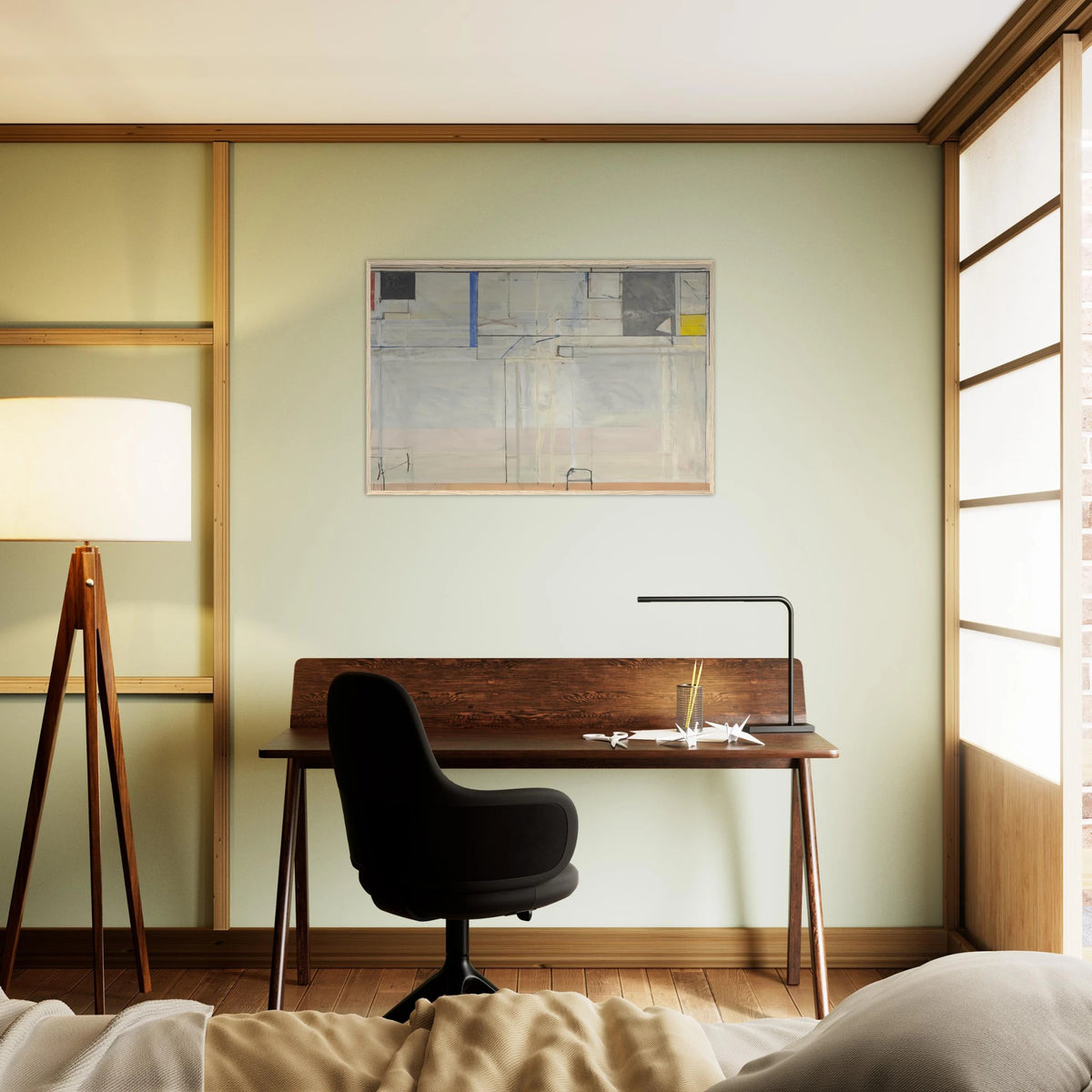 Ocean Park #131 Framed Poster | Richard Diebenkorn Framed Prints Wall Art | Richard Diebenkorn Shop