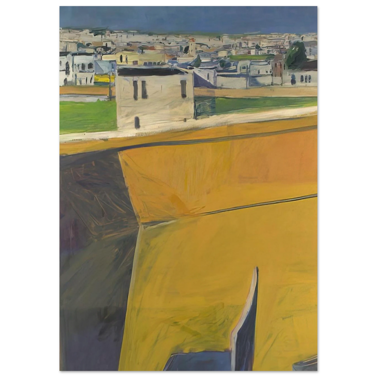 Yellow Porch Poster | Richard Diebenkorn Poster | Richard Diebenkorn Shop