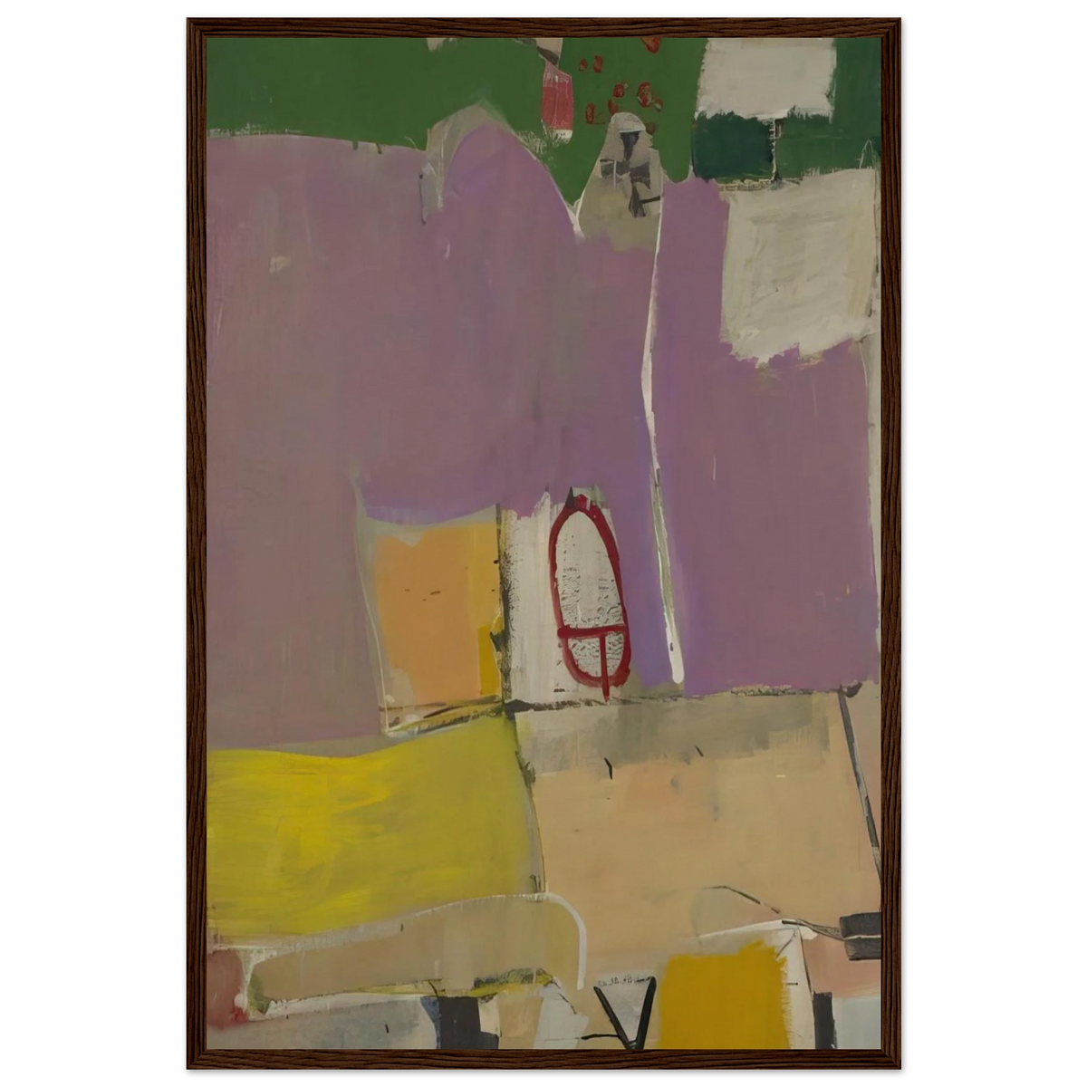 Albuquerque #4 Framed Poster | Richard Diebenkorn Framed Prints Wall Art | Richard Diebenkorn Shop