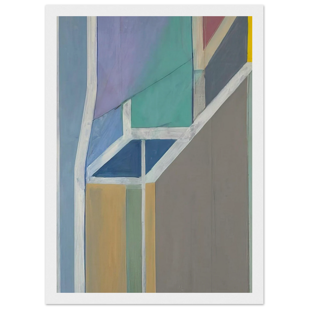 Ocean Park #19 Framed Poster | Richard Diebenkorn Framed Prints Wall Art | Richard Diebenkorn Shop