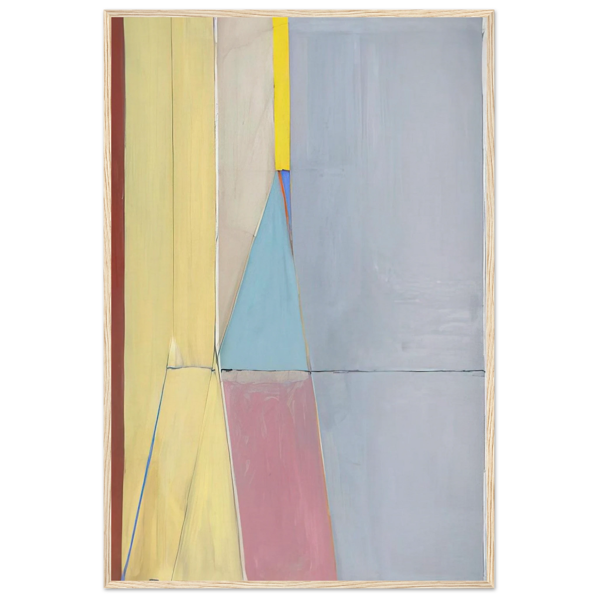 Ocean Park #21 Framed Poster | Richard Diebenkorn Framed Prints Wall Art | Richard Diebenkorn Shop