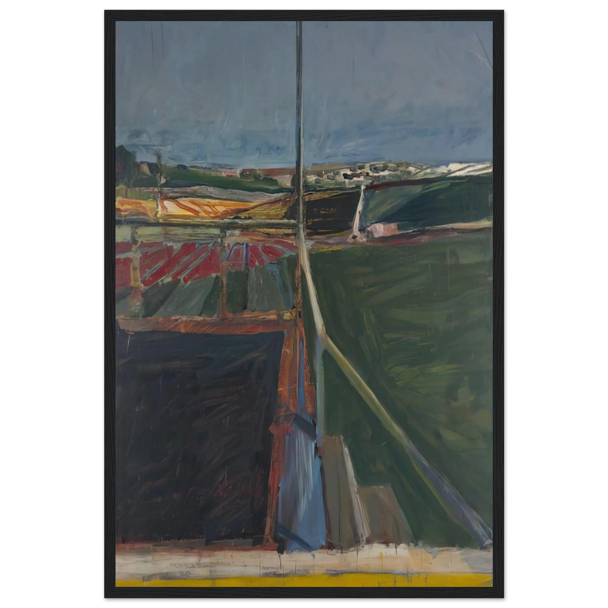 View from the Porch Framed Poster | Richard Diebenkorn Framed Prints Wall Art | Richard Diebenkorn Shop