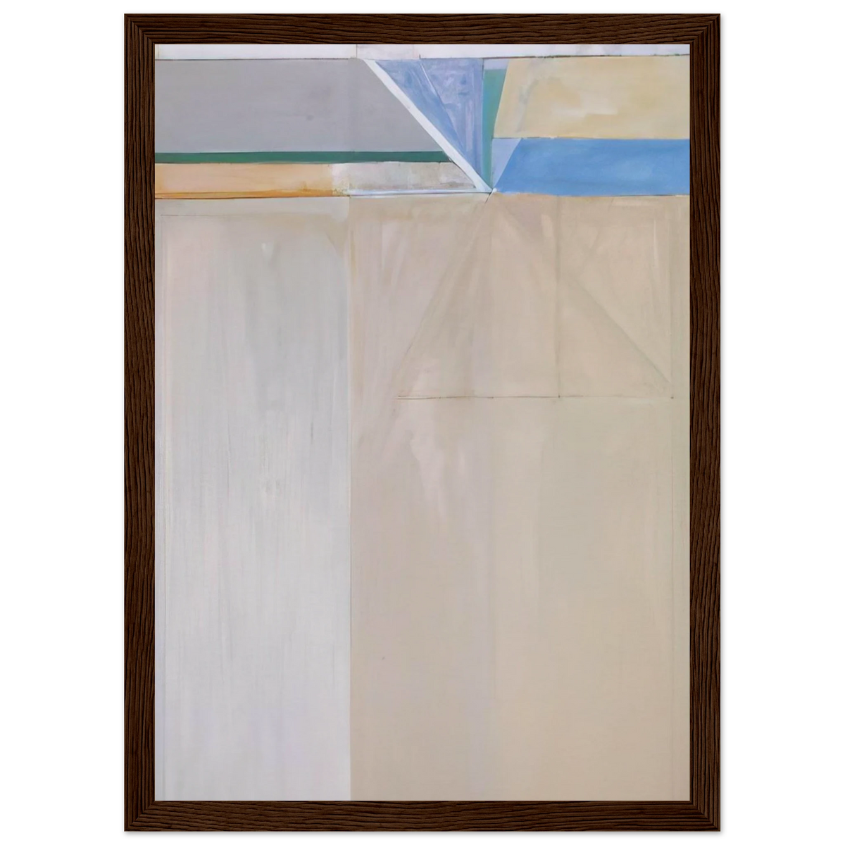 Ocean Park #46 Framed Poster | Richard Diebenkorn Framed Prints Wall Art | Richard Diebenkorn Shop