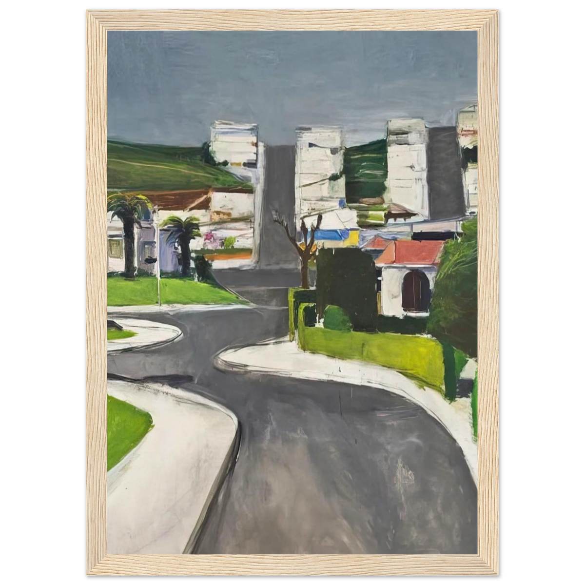 Ingleside Framed Poster | Richard Diebenkorn Framed Prints Wall Art | Richard Diebenkorn Shop