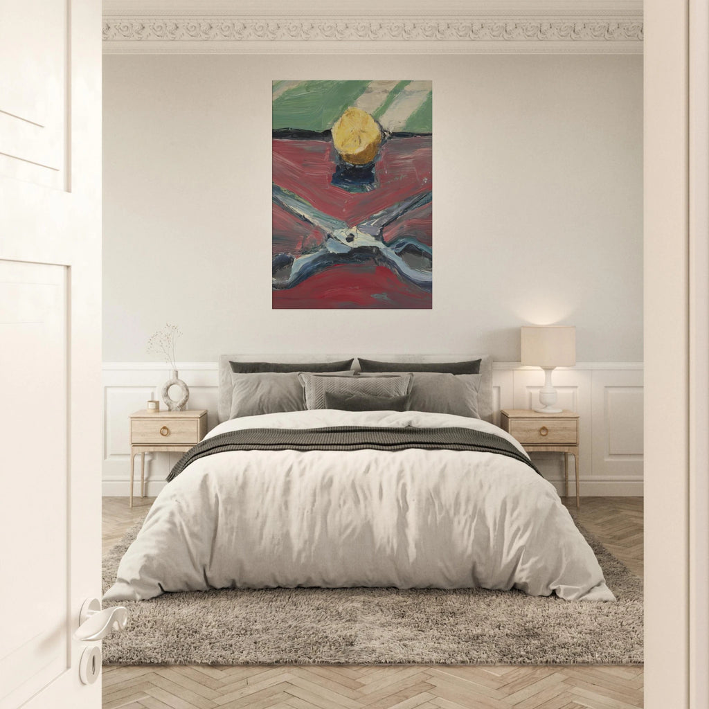 Scissors and Lemon, II Canvas | Richard Diebenkorn Canvas | Richard Diebenkorn Shop
