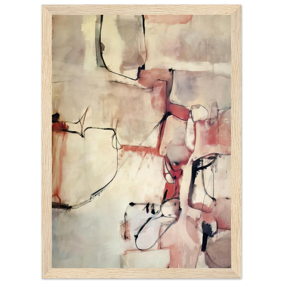 Albuquerque #3 Framed Poster | Richard Diebenkorn Framed Prints Wall Art | Richard Diebenkorn Shop