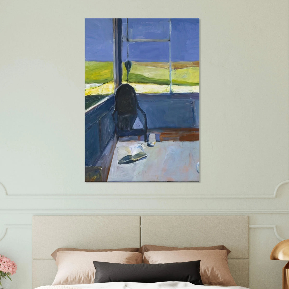 Interior with Book Canvas | Richard Diebenkorn Canvas | Richard Diebenkorn Shop