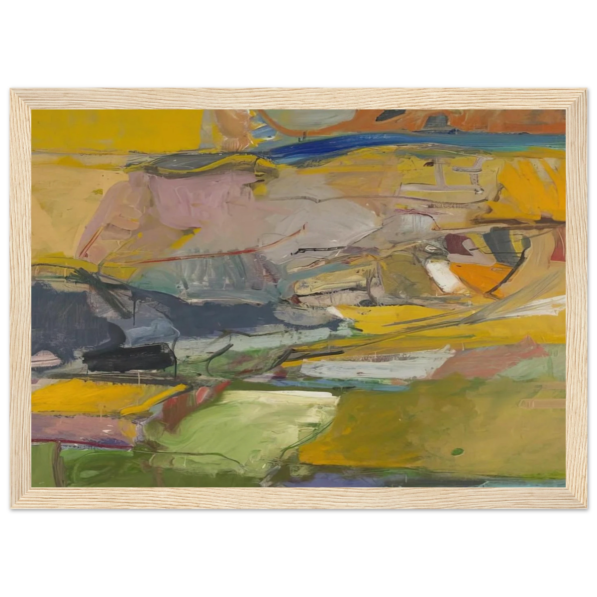 Berkeley #57 Framed Poster | Richard Diebenkorn Framed Prints Wall Art | Richard Diebenkorn Shop