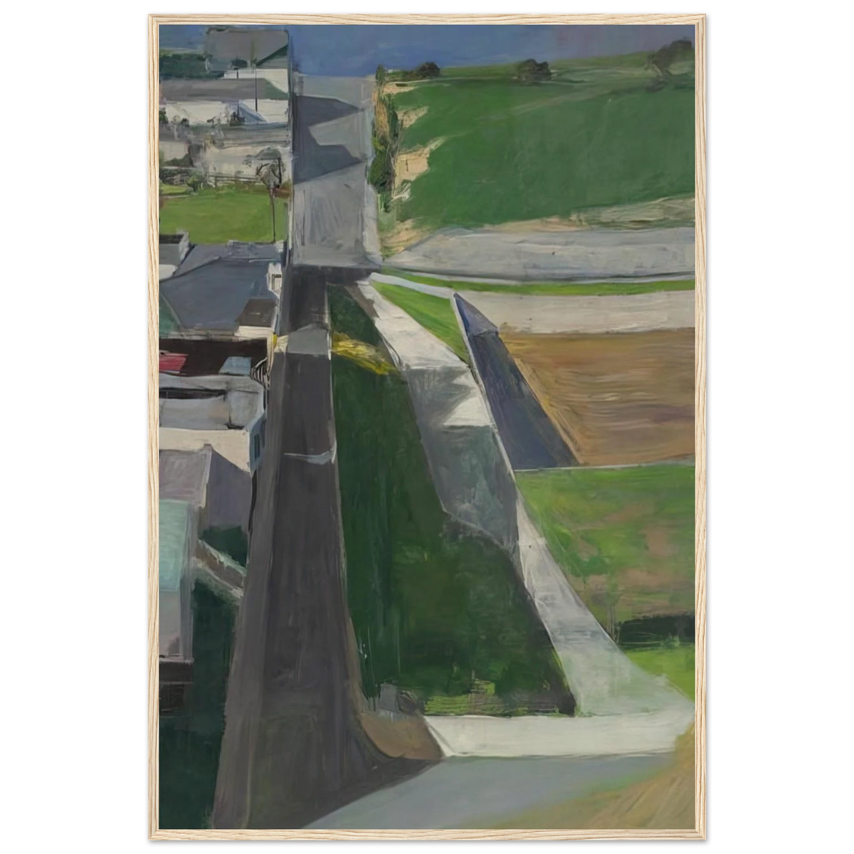 Cityscape I Framed Poster | Richard Diebenkorn Framed Prints Wall Art | Richard Diebenkorn Shop