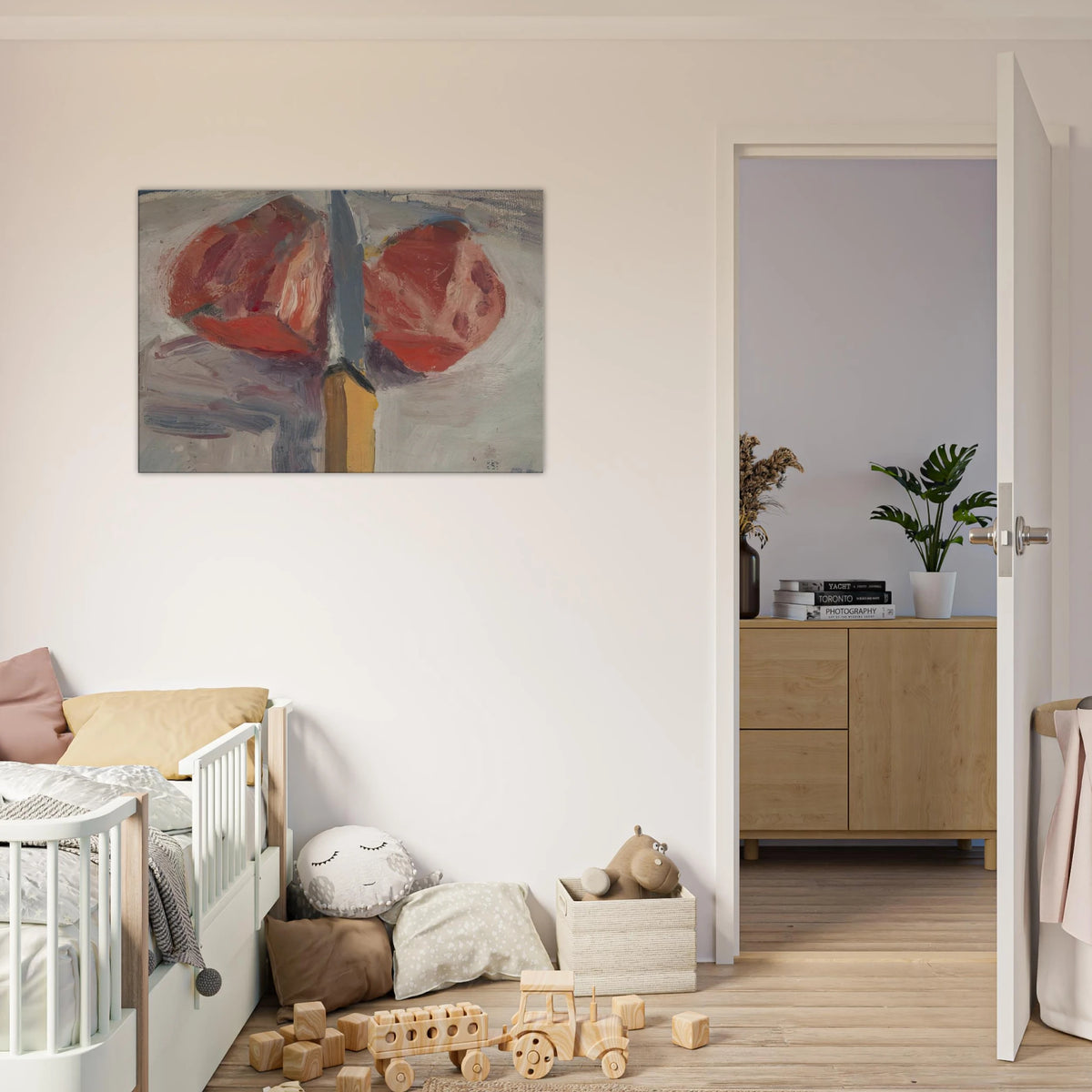 Tomato and Knife Canvas | Richard Diebenkorn Canvas | Richard Diebenkorn Shop