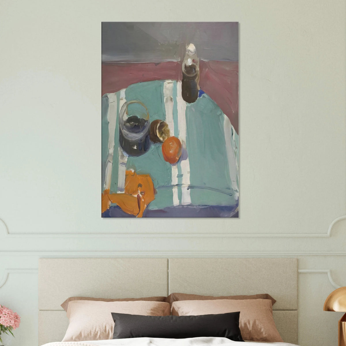 Still Life with Orange Peel Canvas | Richard Diebenkorn Canvas | Richard Diebenkorn Shop