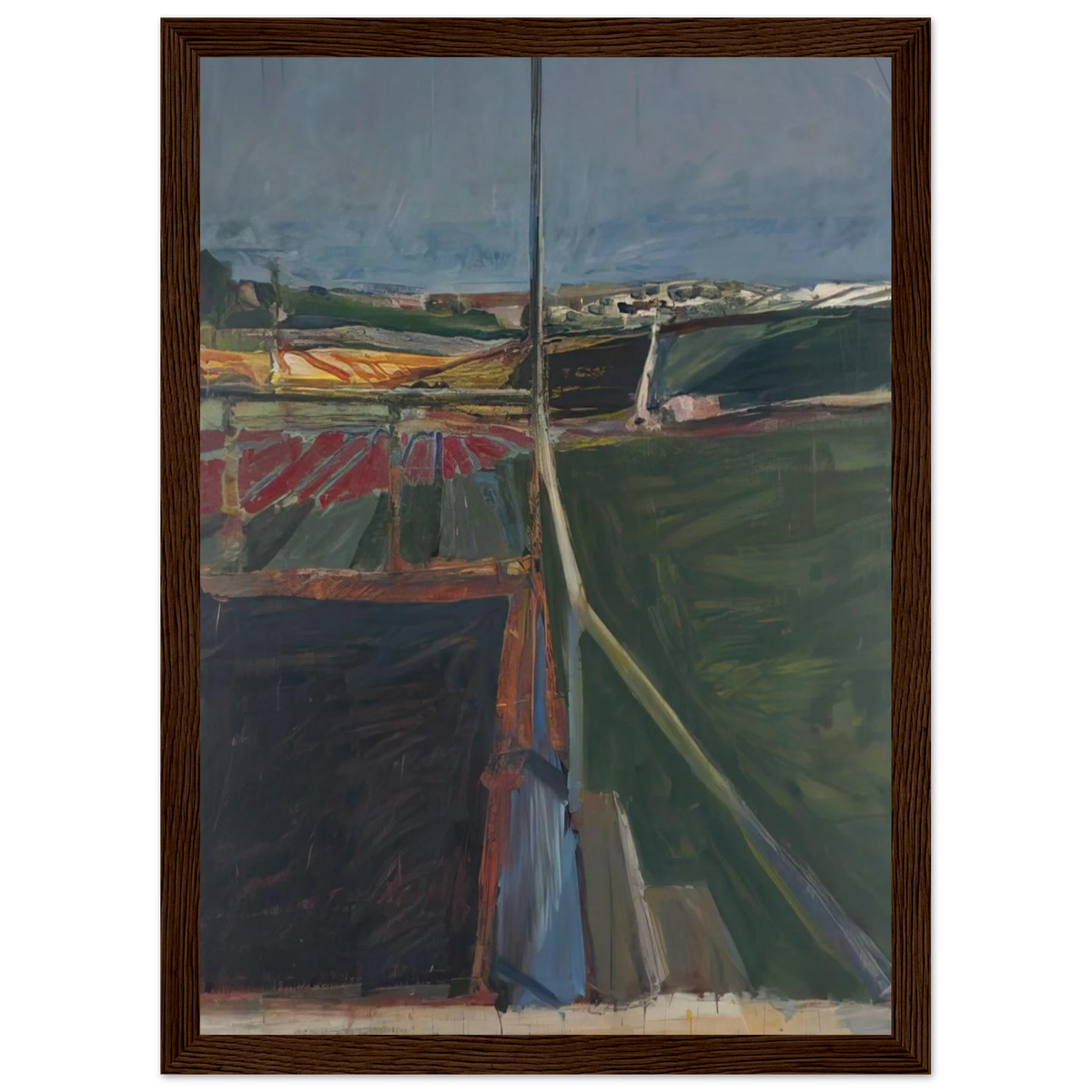 View from the Porch Framed Poster | Richard Diebenkorn Framed Prints Wall Art | Richard Diebenkorn Shop
