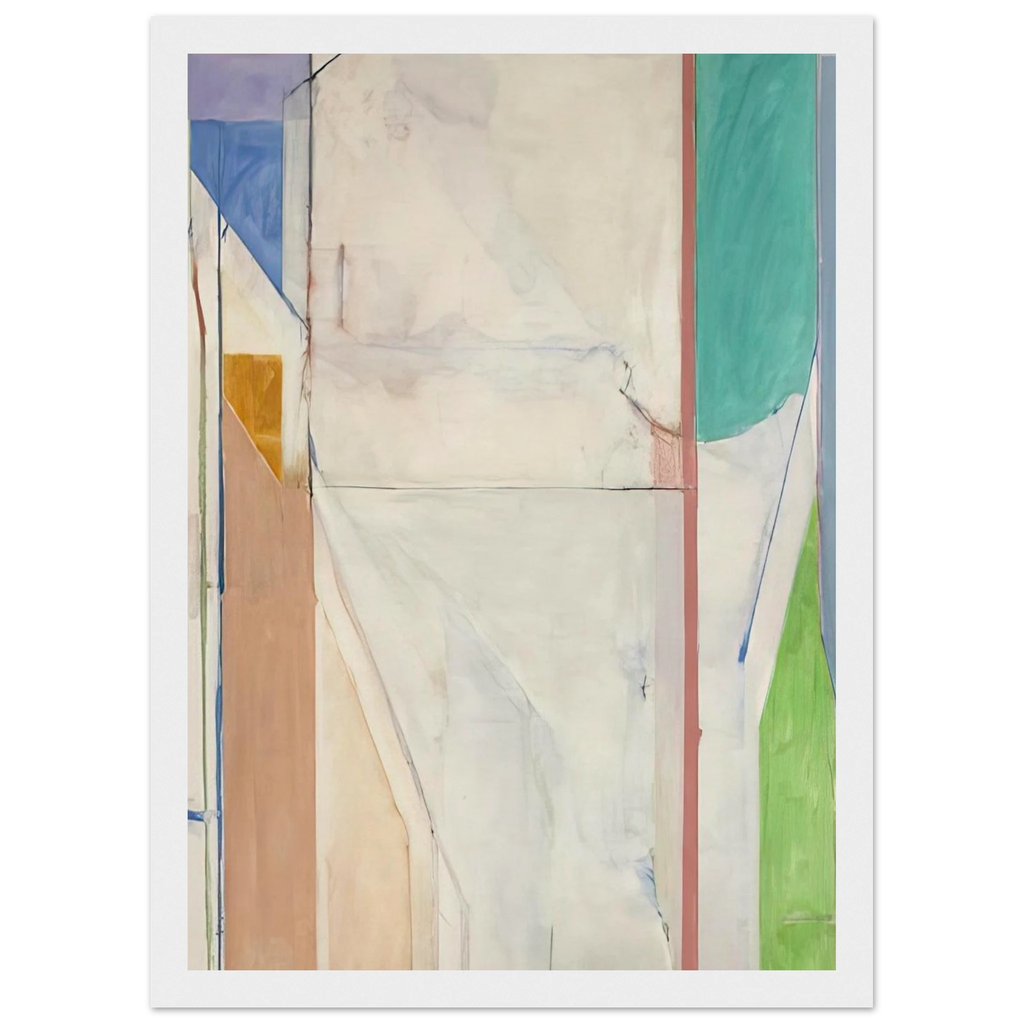 Ocean Park #43 Framed Poster | Richard Diebenkorn Framed Prints Wall Art | Richard Diebenkorn Shop
