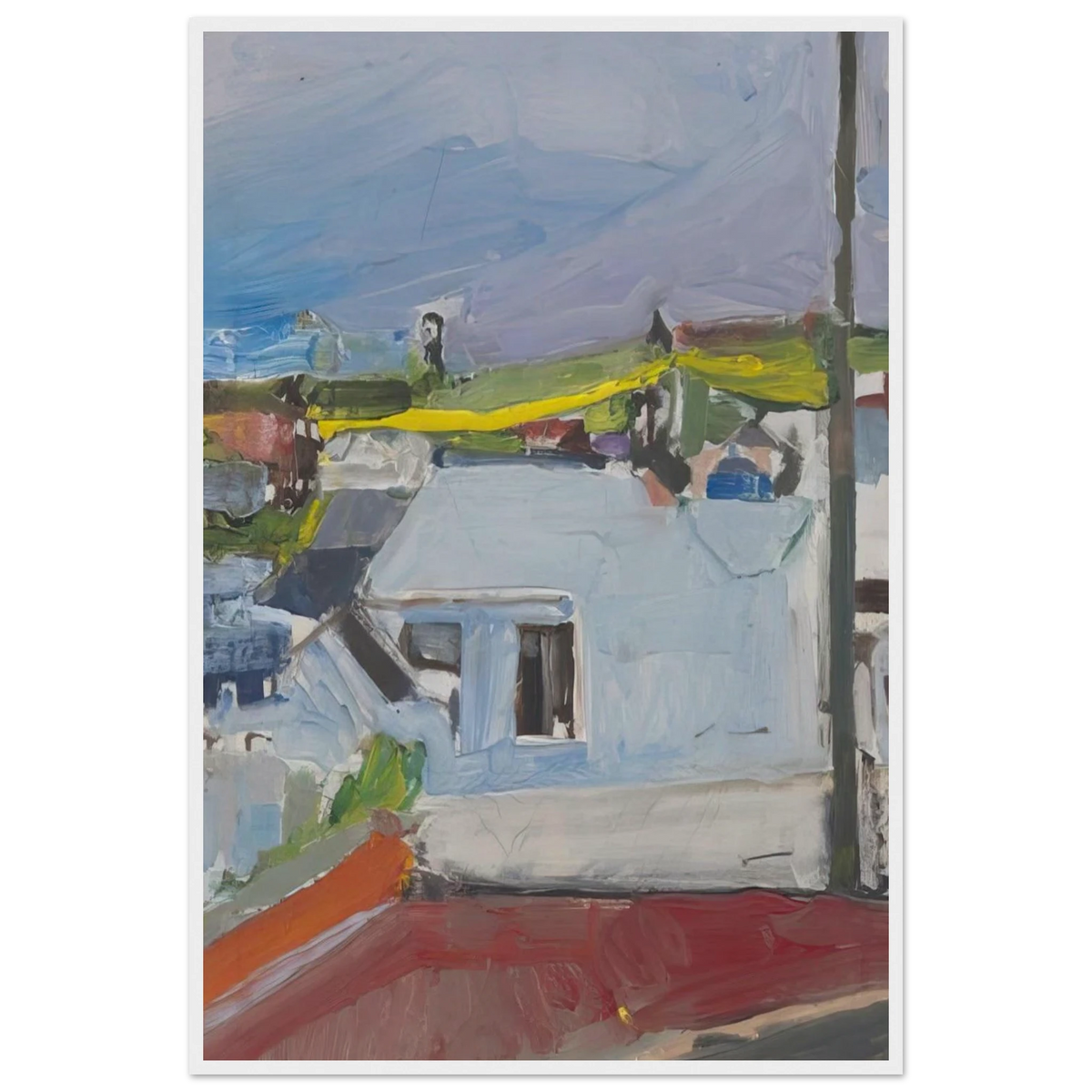 Chabot Valley Framed Poster | Richard Diebenkorn Framed Prints Wall Art | Richard Diebenkorn Shop