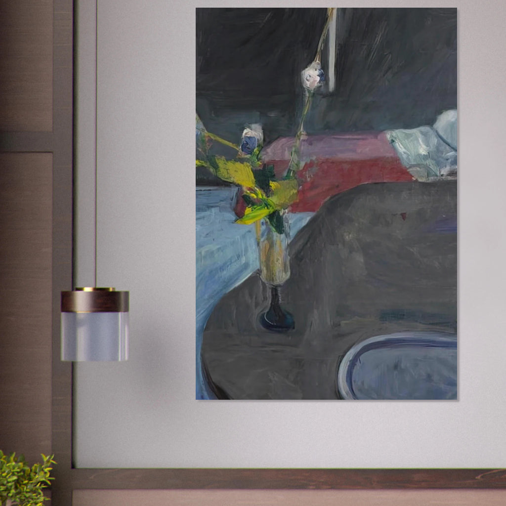 Interior with Flowers Poster | Richard Diebenkorn Poster | Richard Diebenkorn Shop