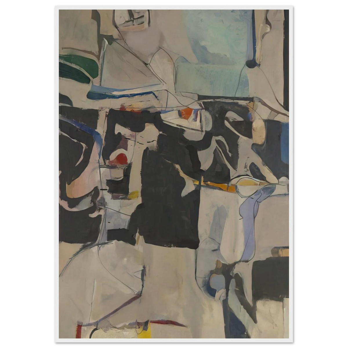 Urbana #6 Framed Poster | Richard Diebenkorn Framed Prints Wall Art | Richard Diebenkorn Shop