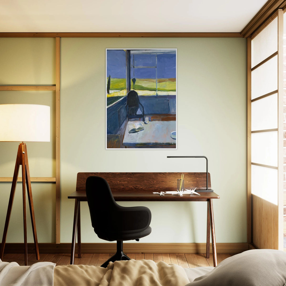 Interior with Book Framed Poster | Richard Diebenkorn Framed Prints Wall Art | Richard Diebenkorn Shop